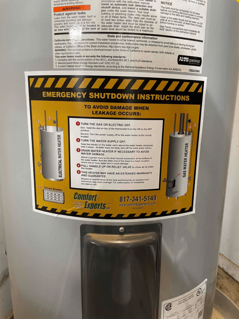 How to Handle Gas Water Heater Leaking - Hobson AC