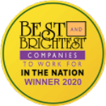 Badge Best And Brightest Companies To Work For Winner 2020